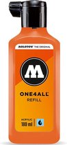 Molotow ONE4ALL™ - 180ml Oranje navul Inkt op acrylbasis