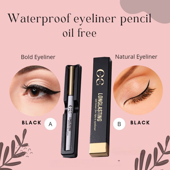 Charlotte Bio Eyeliner Pencil – Zwart