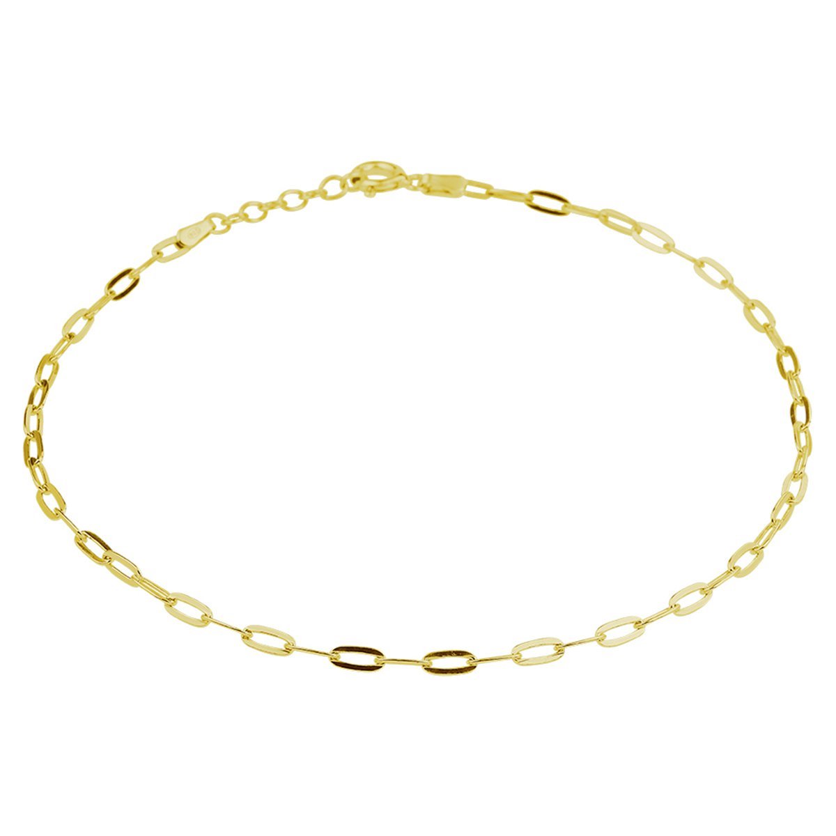 Enkelbandje anker 2,4 mm 24 + 2 cm 3 micron