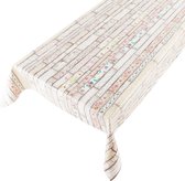 Tafelzeil Flowery Woods -  250 x 140 - Multi tafelkleed - Beschikbaar in verschillende maten - Geleverd in een koker