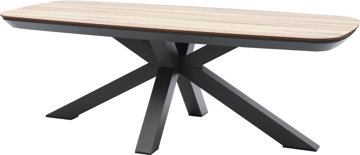 Sens-Line - Bradford Tuintafel - 220x100cm - HPL Houtlook