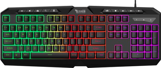 Swissten Gunner Gaming Keyboard - Game Toetsenbord