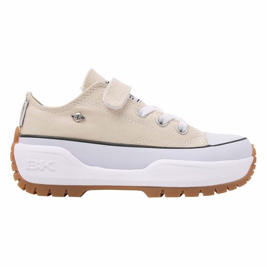 BK KAYA LOW FLY - Basses - Beige - Taille 32