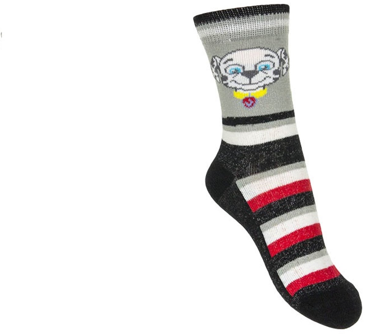 Paw Patrol Sokken Grijs/Zwart Marshall 31/34