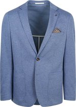 Jeans Colbert Face Print Blauw - Taille 48 - Blazer homme