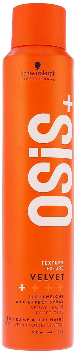 Schwarzkopf - OSiS+ Texture Velvet Lightweight Wax-Effect Spray - 200ml
