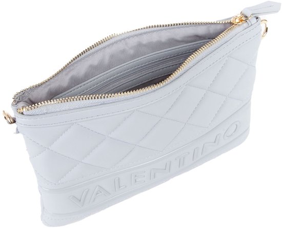 VALENTINO Trousse de maquillage Sac à épaule bandoulière Ada Cosmetic Case Perla Gris clair