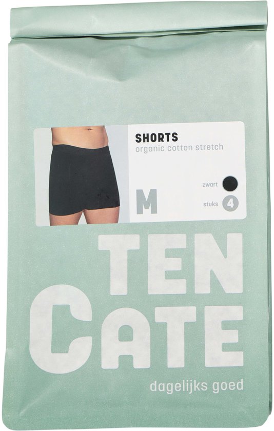 Ten Cate - Homme - Basic - Lot de 4 boxers - Zwart - XL