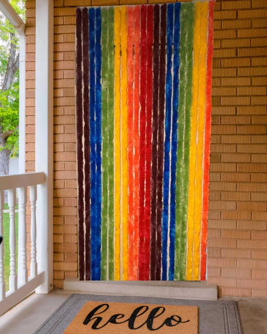 Vliegengordijnenexpert - Kattenstaart - 100x230 cm - Multi Colour