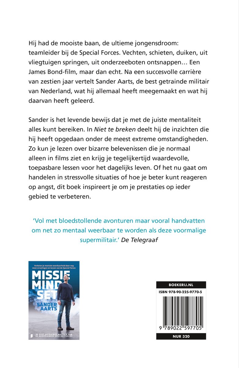 Niet te breken - back cover