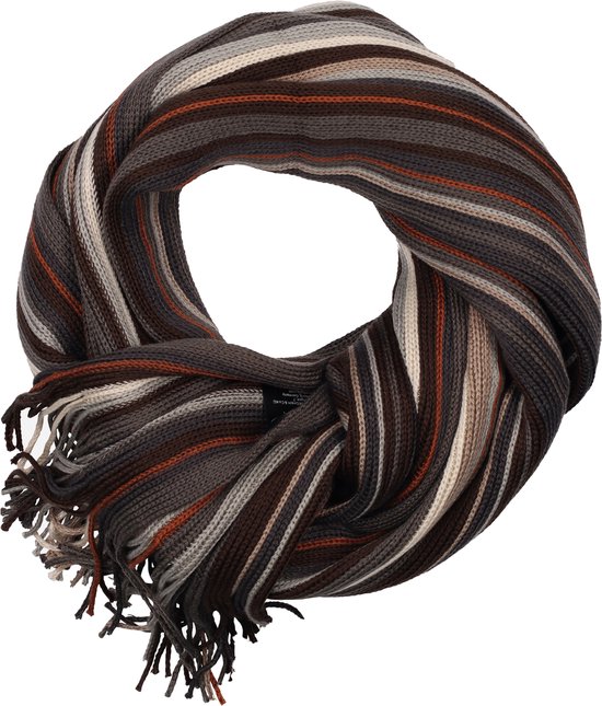 Écharpe CASA MODA - rayée beige