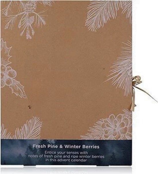 Beauty Adventskalender Voor Vrouwen 'Winter Spa' Met 24 Lichaamsverzorging En Accessoires Voor Een Gevarieerde En Verzorgde Adventstijd