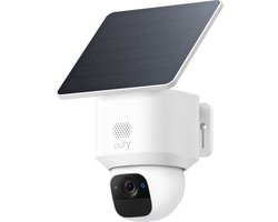 eufy Security Solo Camera E30 – SoloCam - 2K HD-resolutie – 360° Pan & 70° Tilt – AI Auto Lock en Tracking – Zonne-energie met SolarPlus™ Technologie – Geen Abonnementskosten – Draadloze Beveiligingscamera