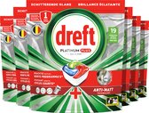 Bol.com Dreft Platinum Plus All In One Vaatwastabletten Anti-dofheidstechnologie - 6 x 19 Capsules aanbieding