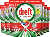 Bol.com Dreft Platinum Plus All In One Vaatwastabletten Citroen Anti-dofheidstechnologie - 6 x 19 Capsules aanbieding