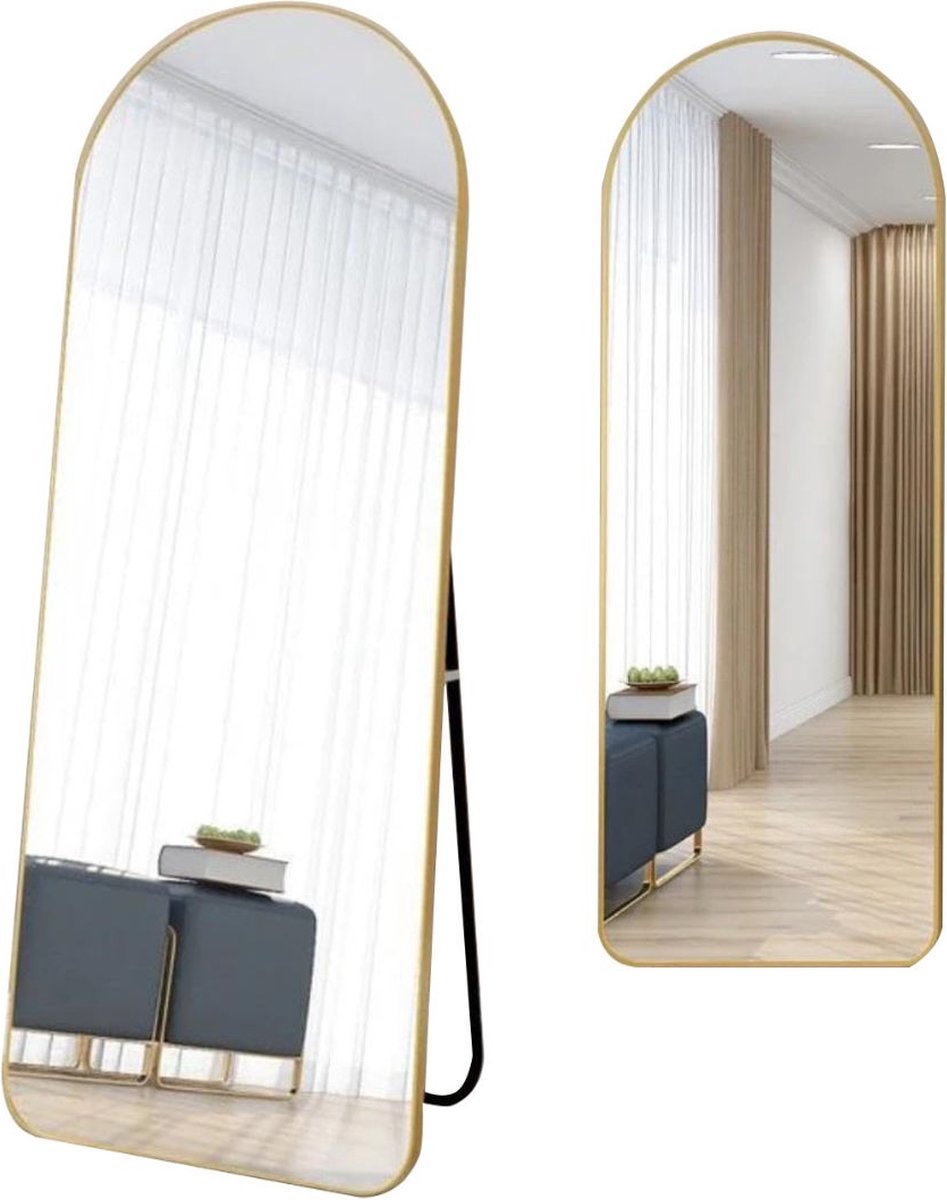 VELTRR® Passpiegel Staand - Slaapkamer Spiegel - Wandspiegel