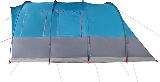 vidaXL - Tunneltent - 5-persoons - waterdicht - blauw van Vidaxl — afbeelding 3