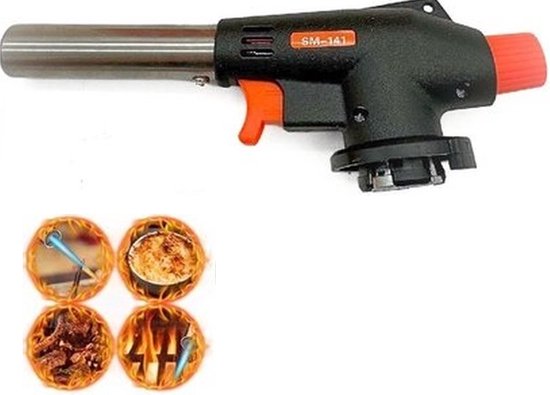 Brûleur à gaz SMH LINE® - Brander à crème brûlée - brûleur de cuisine - Réglable