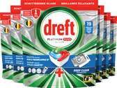 Bol.com Dreft Platinum Plus All In One Vaatwastabletten Deep Clean-technologie - 6 x 19 Capsules aanbieding