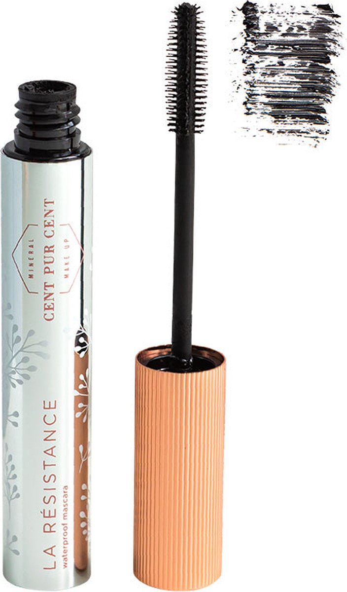 Goedkoopste Cent Pur Cent Waterproof Mascara La Résistance - Verlengend effect - Intense kleur - Huidvriendelijk