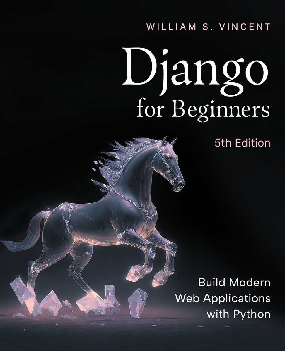 Omslag van Django for Beginners, 5th Edition