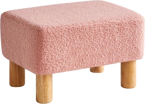 The Reader Ottoman houten voetenbank donker eiken - Sterling