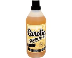 Carolin - Savon Noir - Vloerreinigingsmiddel - Natuurlijke Zeep - 1 L - Voordeelverpakking - 2 stuks