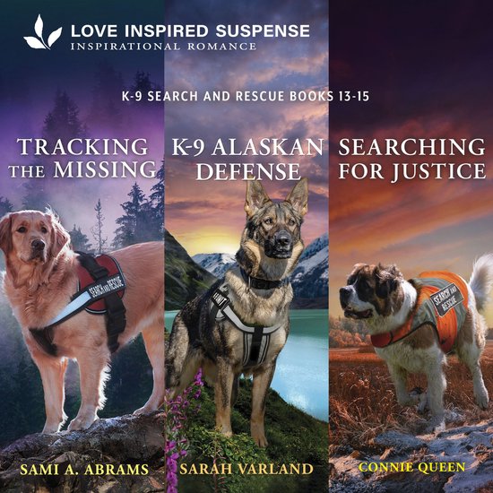 K-9 Search and Rescue Books 13-15 - cover