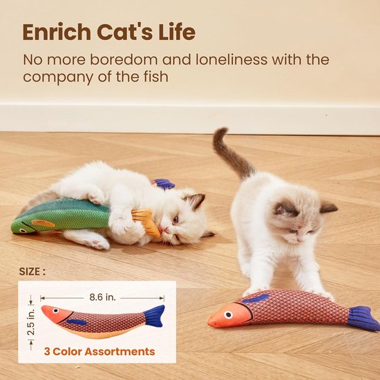 KITTY - Interactieve Pluche Poes met Beweging en Geluid - Kat Loopt en Beweegt zijn