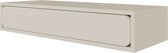 Selsey WUWU - Hangende wandconsole met lade, greige, 90 cm