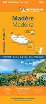Regionale kaarten Michelin - Michelin Wegenkaart 594 Madeira