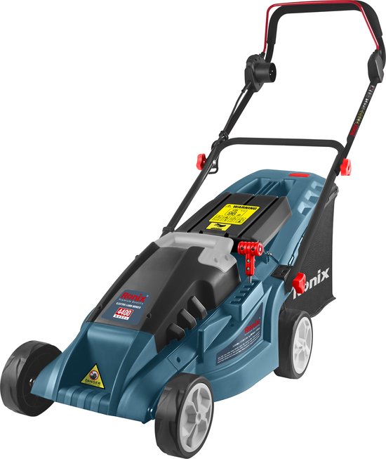 RONIX 1600W Elektrische Grasmaaier – 380mm Maaibreedte – 50L Opvangbak