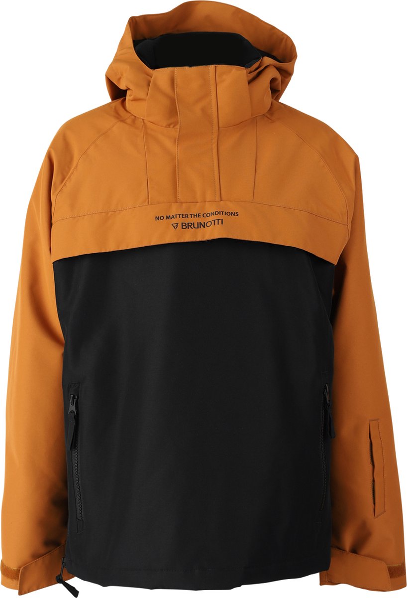 Brunotti Keystery Jongens Anorak Ski Jas Zwart
