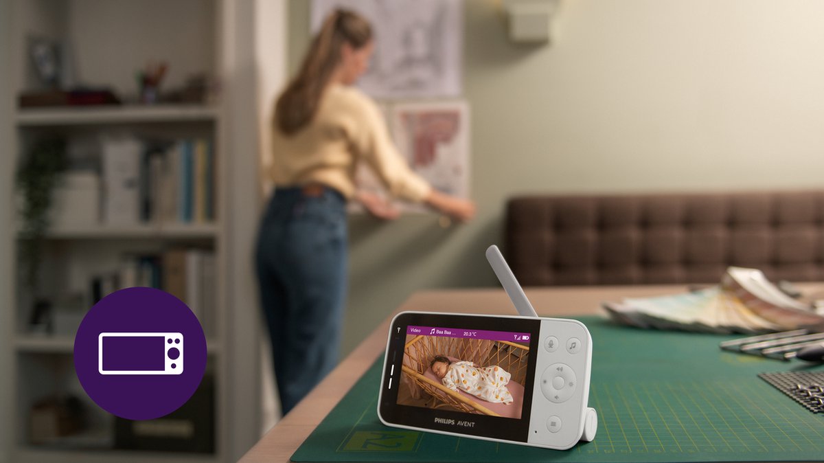 Philips Avent SCD921/26 met ouderunit en 1080p-camera thumbnail 6