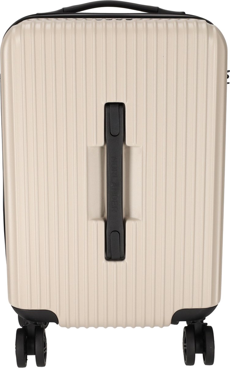 Norlander Street Line Trolley - 30 Liter - Taupe - 52 x 32,5 cm - handbagage koffer