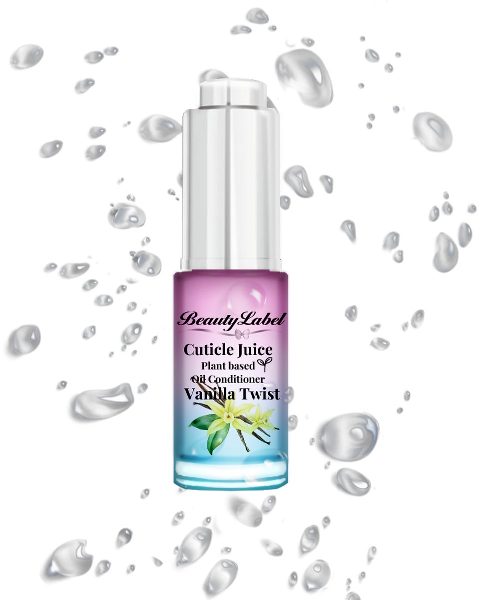 Beauty Label Cuticle Juice - Vanilla Twist - 15ml
