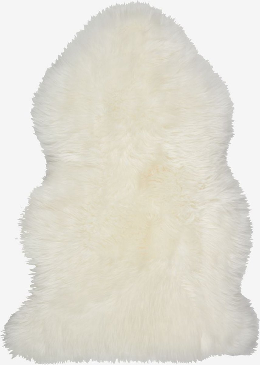 SuperShopper - Lamshuid - Lamsvacht - Vloerkleed - Mat - Crème