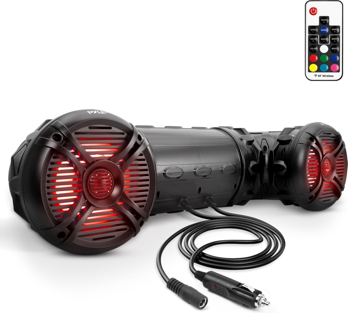 Pyle Marine ATV-aangedreven luidsprekers - 4.0 draadloze Bluetooth