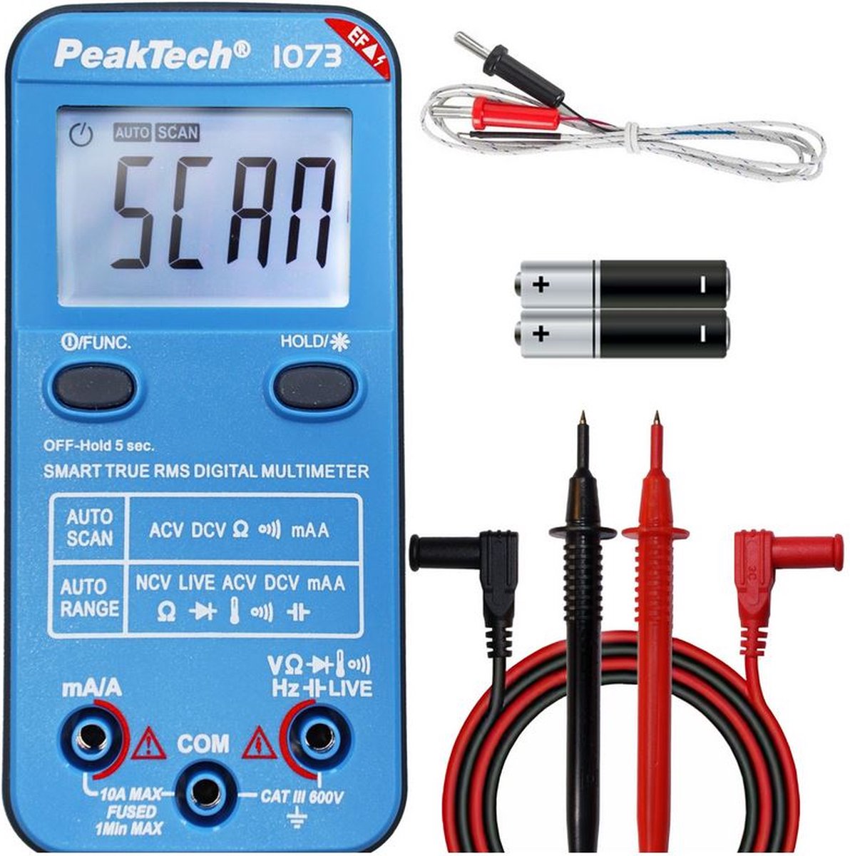 PeakTech - 1073 - AC/DC digitale multimeter
