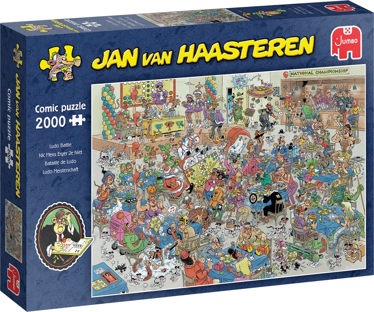 Jan van Haasteren NK Mens Erger Je Niet
