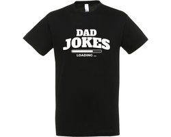 Dad Jokes Loading T-shirt - Vader - cadeau - Papa -beste vader ter wereld - jarig - gift - father - Vader cadeau - Vaderdag - verjaardag - Maat XXL