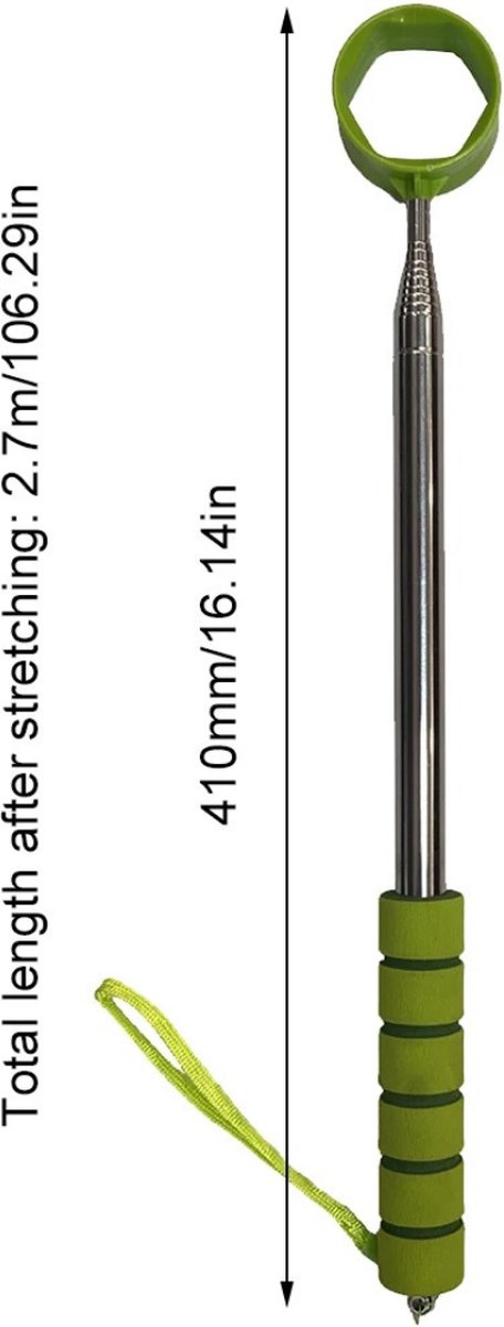 Livano Golfbalhengel - Golfhengel - Uitschuifbaar - Ball Retriever - Golf Accessoires - Groen van Livano — afbeelding 2