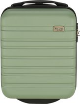 Princess Traveller Singapore - Underseater - Handbagage koffer geschikt voor oa Transavia, TUI, Vueling & WizzAir - Sage - ABS - 40x30x20cm - 19 liter