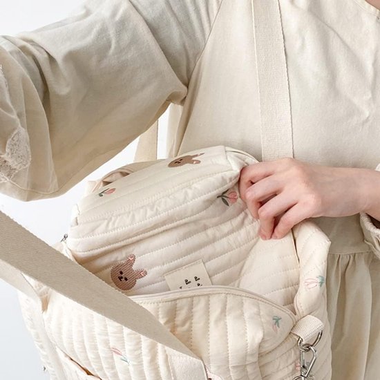 Luiertas Baby - Verzorgingstas - Opbergtas - Compact & Stijlvol - Ideaal voor Onderweg & Kraamcadeau — afbeelding 4