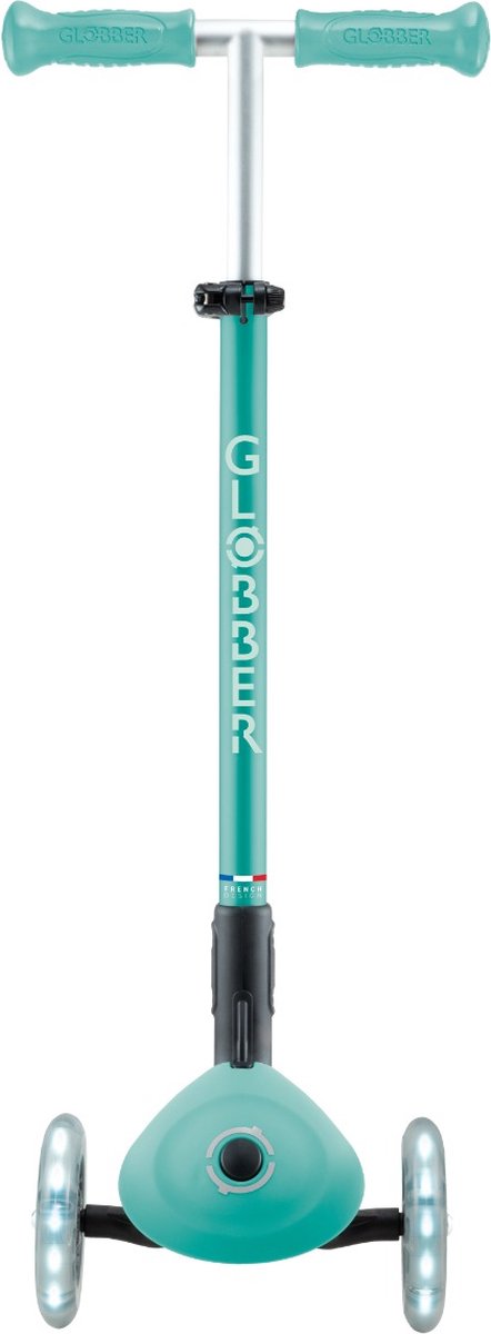 Globber Primo Foldable Plus Lights Mint