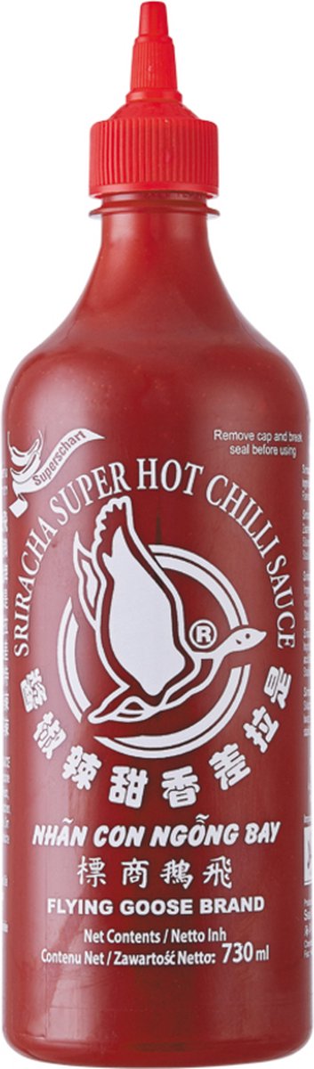 Flying Goose Srirachasaus extra pittig 12 x 730 ml