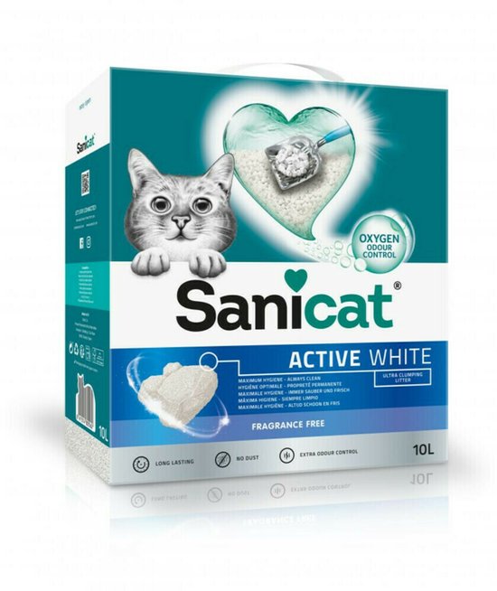 Sanicat Active Wit Lotusbloem 10 liter