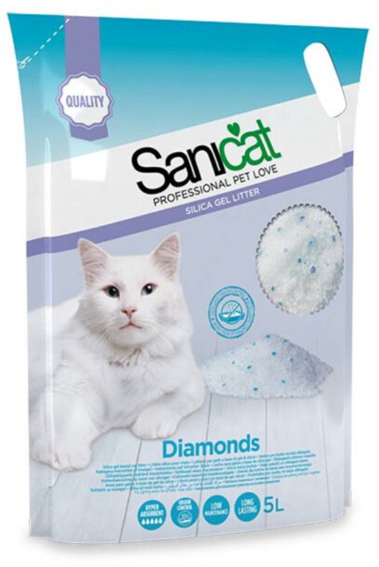 Sanicat Diamonds Silicagel 5 liter