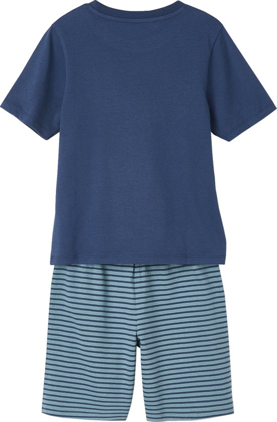Vertbaudet Lot pyjama + pyjashort "chantier" garçon