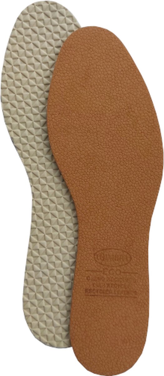 Coimbra Eco Basic Lederzool - Leren Inlegzool - Latex - Vochtopnemend en Schokdempend - Maat 35/36